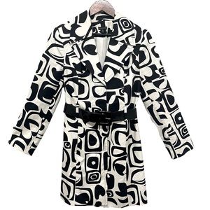 Groovy 60s Inspired Trench Coat